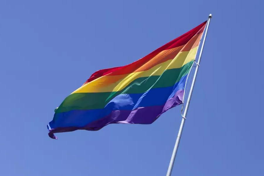 卡斯特罗gay rainbow flag